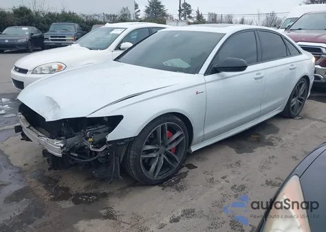 2017 Audi A6 3.0T Competition Prestige z USA, uszkodzony, nr VIN WAUF3AFC2HN061287